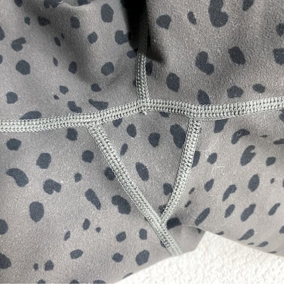 Zyia Grey Black Animal Print High Rise Activewear Joggers 8-10 - Picture 7 of 15